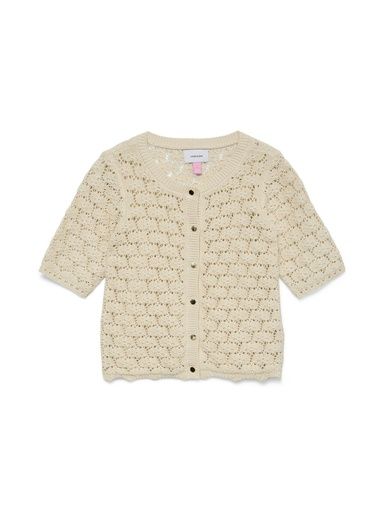 [01-37682.1] Mädchen Strickjacke Kurzarm (146-152)