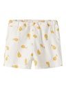Baby Shorts mit Birnendruck