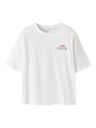 Mädchen T-Shirt Weit mit Rückenprint