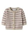 Baby Strickjacke gestreift