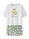 Mädchen Pyjama Set Zitrone