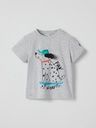 Jungen T-Shirt mit Skate-Hund-Print