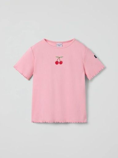 [01-37723.1] Mädchen T-Shirt mit Kirschen-Motiv (92)