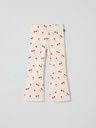 Schlagleggings mit Kirschen-Print