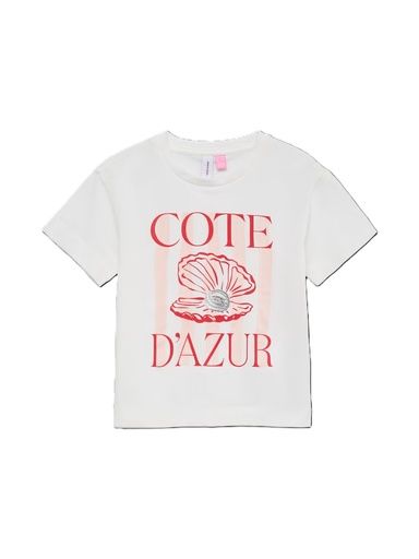 [01-37737.1] Mädchen T-Shirt Oyster (158-164)