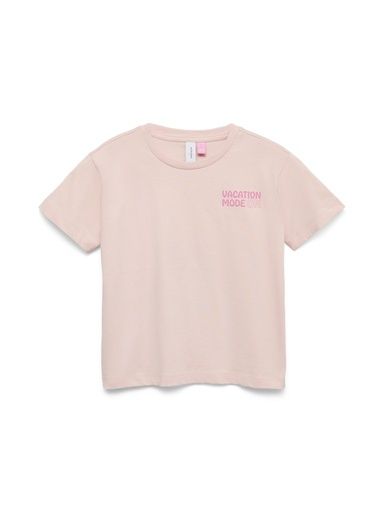 [01-37747.1] Mädchen T-Shirt mit Rückenprint (Rosa, 158-164)