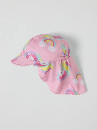 [01-37755.1] UV-Kappe mit Nackenschutz Einhorn-Print (48/50)