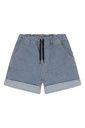 Denim Shorts mit Streifen
