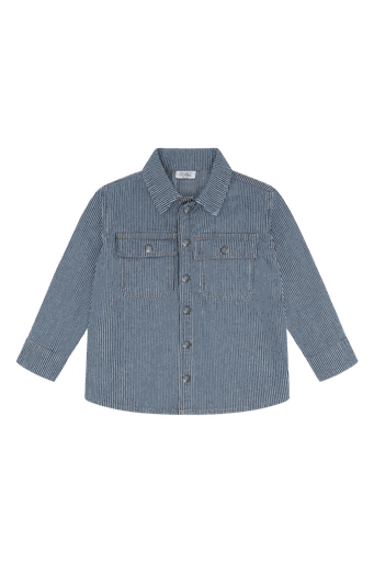 [01-37777.1] Knaben Denim Hemd Gestreift (104)