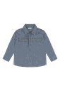 Knaben Denim Hemd Gestreift