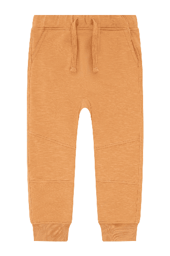 [01-37779.10] Kinder-Jogginghosen mit Bündchen (Braun, 104)