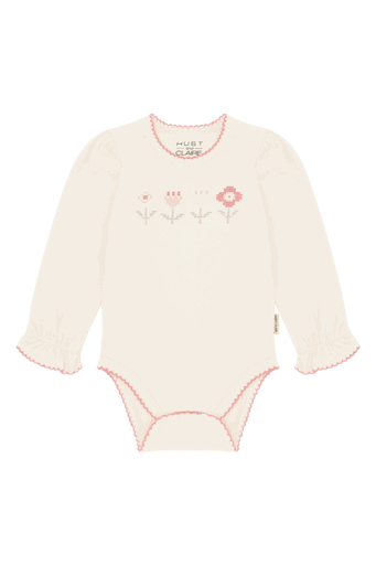 [01-37781.1] Baby Langarmbody mit Blumendruck (80)