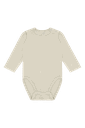 Bambus Langarmbody Uni