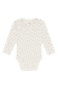 Bambus Langarmbody mit Blümchen