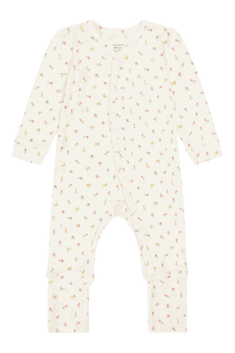 [01-37793.1] Geblümtes Baby Bambus-Pyjama (80)