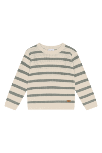 [01-37798.1] Baby-Pullover aus Bambus Gestreift (74)