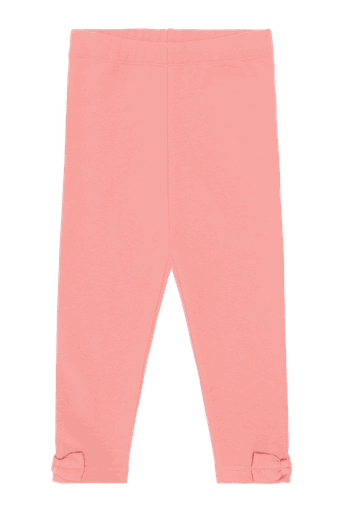 [01-37803.1] Mädchen Leggings mit Masche-Detail (Koralle, 110)