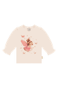 Mädchen Langarmshirt mit Fee
