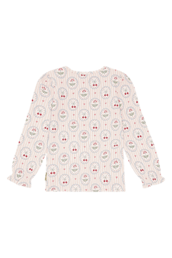 [01-37822.1] Mädchen Langarmshirt mit Kirschen (104)