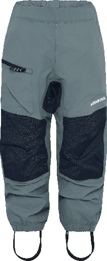[01-37832.10] Wind- und wasserdichte Outdoor- und Regenhose (Graublau, 130)