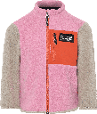 Farbige Teddyfleece Jacke