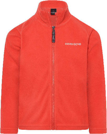 [01-37834.10] Kinder Fleecejacke einfarbig (Rot, 110)