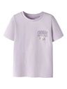 Mädchen T-Shirt mit Rückenprint