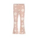 Geblümte Mädchen-Leggings mit ausgestelltem Bein