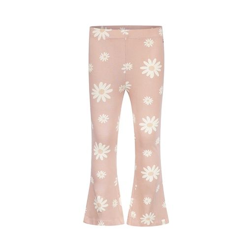 [01-37863.0] Geblümte Mädchen-Leggings mit ausgestelltem Bein (98)