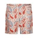 Mädchen-Shorts mit Blätter-Print