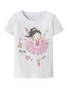 Mädchen T-Shirt mit Brustdruck