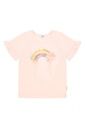 Mädchen T-Shirt mit Regenbogen