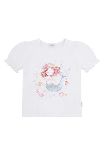 [01-37895.1] Mädchen T-Shirt Meerjungfrau (116)