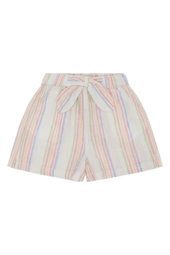 [01-37899.1] Leichte Mädchen Shorts Gestreift (98)