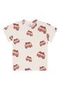 Knaben T-Shirt AOP Bus