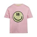 Mädchen T-Shirt mit Smiley-Print