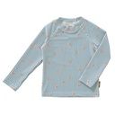 UV-Schwimmshirt langarm Krebs-Motiv