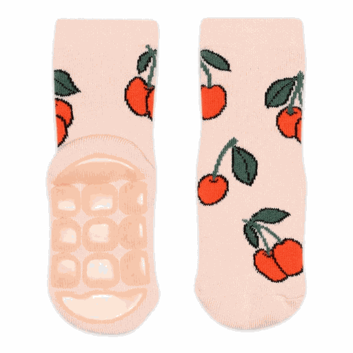 [01-38016.0] Anti-Rutsch-Socken Kinder Kirschen (17)