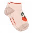 Kinder Sneakersocken Kirschen-Print