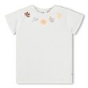 Mädchen T-Shirt mit Muschel-Pailletten