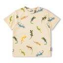 Jungen T-Shirt mit farbigen Geckos