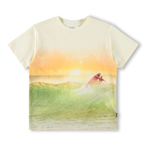 [01-38034.3] Jungen T-Shirt mit Surfer-Sunset-Print (128)
