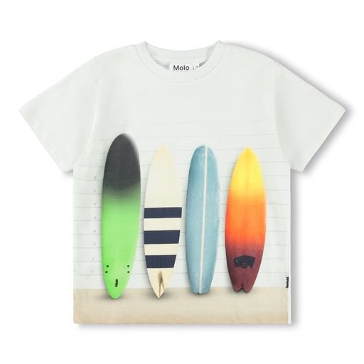 [01-38037.0] Jungen T-Shirt mit Surfboard-Line-up (140)