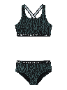 Bikini-Set mit Bralette sportlich