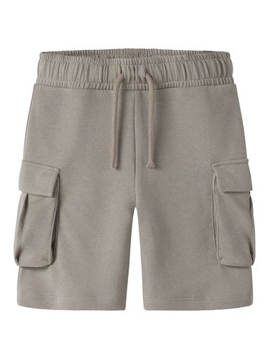 [01-38086.1] Sweatshorts mit Seitentaschen (Khaki, 128)