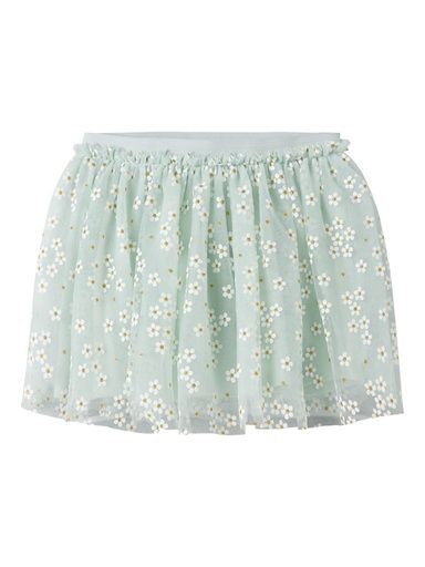 [01-38091.1] Mädchen Tülljupe mit Blumen (128)