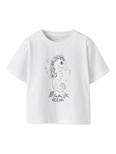 [01-38093.1] Mädchen T-Shirt Seepferdchen (116)
