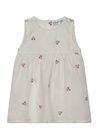 Baby-Kurzarmkleid mit Kirschen