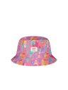 Kinder-Buckethat gemustert