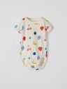 Kurzarm-Body mit Früchte-Print